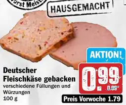 Hit Deutscher Fleischkäse gebacken Angebot