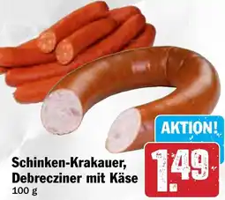 Hit Schinken-Krakauer, Debrecziner mit Käse Angebot
