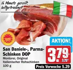 Hit San Daniele-, Parma Schinken DOP Angebot
