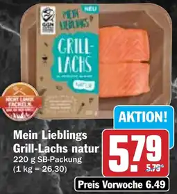 Hit Mein Lieblings Grill-Lachs natur Angebot