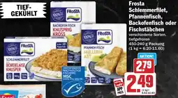 Hit Frosta Schlemmerfilet, Pfannenfisch, Backofenfisch oder Fischstäbchen Angebot