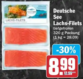 Hit Deutsche See Lachs-Filets Angebot