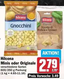 Hit Hilcona Minis oder Originale Angebot