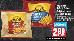 Hit McCain 1-2-3 Frites Original oder Golden Longs Angebot