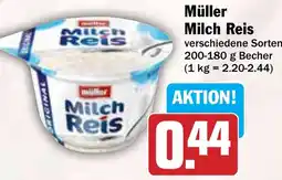 Hit Müller Milch Reis Angebot