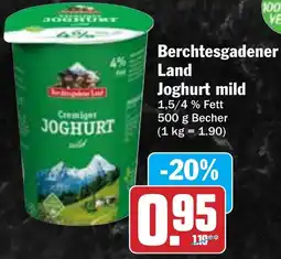 Hit Berchtesgadener Land Joghurt mild Angebot