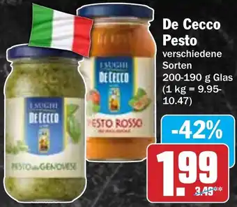Hit De Cecco Pesto Angebot
