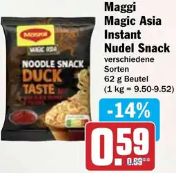Hit Maggi Magic Asia Instant Nudel Snack Angebot