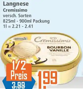Klaas und Kock Langnese Cremissimo Angebot