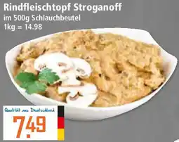 Klaas und Kock drilander Rindfleischtopf Stroganoff Angebot