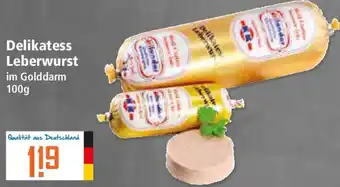 Klaas und Kock drilander Delikatess Leberwurst Angebot
