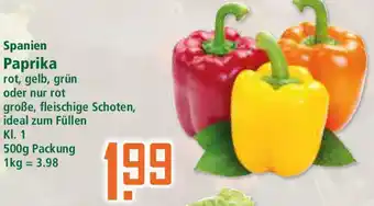 Klaas und Kock Spanien Paprika Angebot
