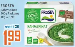 Klaas und Kock FROSTA Rahmspinat Angebot