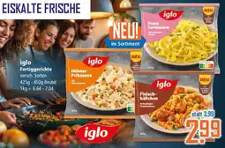 Klaas und Kock iglo Fertiggerichte Angebot