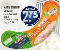 Klaas und Kock WIESENHOF Geflügel Fleischwurst Angebot