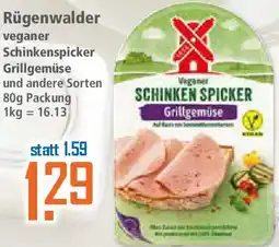 Klaas und Kock Rügenwalder veganer Schinkenspicker Grillgemüse Angebot