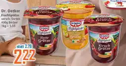 Klaas und Kock Dr. Oetker Fruchtgrütze Angebot