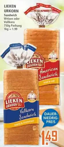 Klaas und Kock LIEKEN URKORN Sandwich Angebot