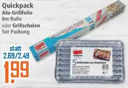 Klaas und Kock Quickpack Alu-Grillfolie oder Grillschalen Angebot