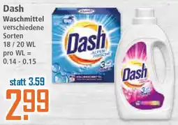 Klaas und Kock Dash Waschmittel Angebot