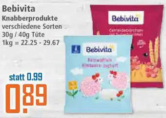 Klaas und Kock Bebivita Knabberprodukte Angebot