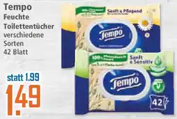 Klaas und Kock Tempo Feuchte Toilettentücher Angebot