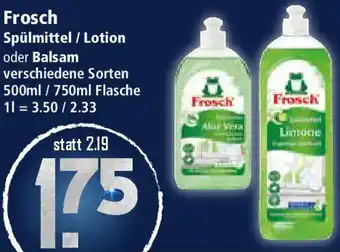 Klaas und Kock Frosch Spülmittel / Lotion oder Balsam Angebot
