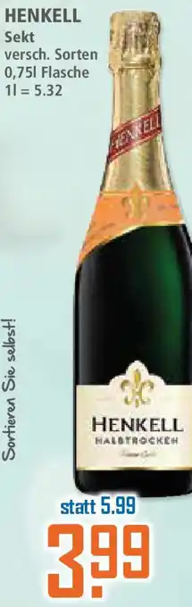 Klaas und Kock HENKELL Sekt Angebot