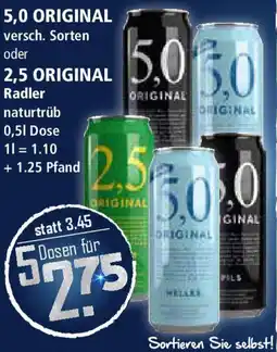 Klaas und Kock 5,0 ORIGINAL oder 2,5 ORIGINAL Radler Angebot