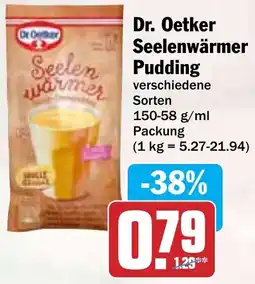 Hit Dr. Oetker Seelenwärmer Pudding Angebot