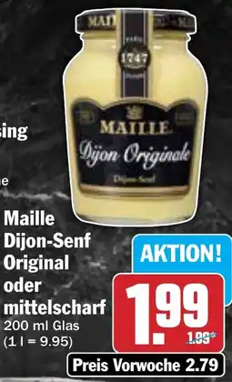 Hit Maille Dijon-Senf Original oder mittelscharf Angebot