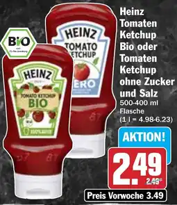Hit Heinz Tomaten Ketchup Bio Angebot