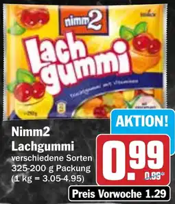 Hit Nimm2 Lachgummi Angebot