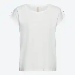 NKD Damen-T-Shirt mit Knöpfen an der Schulter Angebot