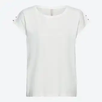 NKD Damen-T-Shirt mit Knöpfen an der Schulter Angebot