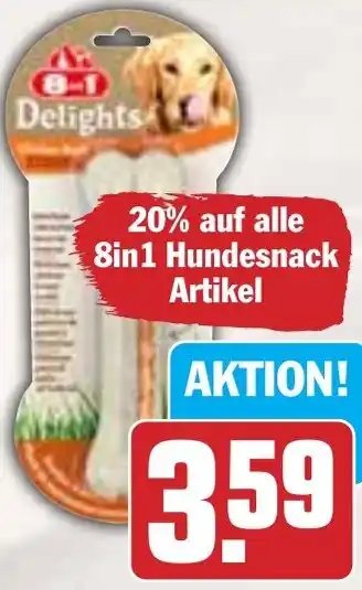 Hit 8in1 Kauknochen Strong Angebot