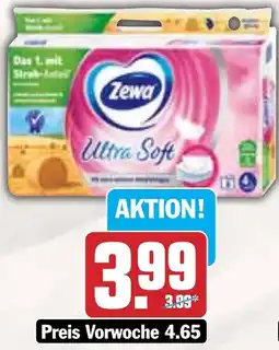 Hit Zewa Toilettenpapier Ultra Soft 4-lagig Angebot