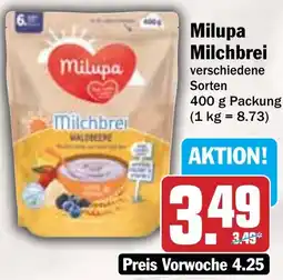 Hit Milupa Milchbrei Angebot