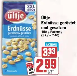 Hit Ültje Erdnüsse geröstet und gesalzen Angebot