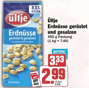 Hit Ültje Erdnüsse geröstet und gesalzen Angebot