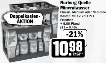 Hit Nürburg Quelle Mineralwasser Angebot