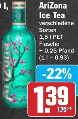 Hit AriZona Ice Tea Angebot