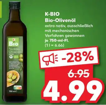 Kaufland K-BIO Bio-Olivenöl Angebot