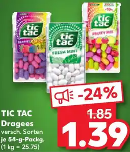 Kaufland TIC TAC Dragees Angebot