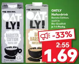 Kaufland OATLY Haferdrink Angebot