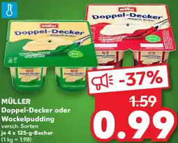 Kaufland MÜLLER Doppel-Decker oder Wackelpudding Angebot
