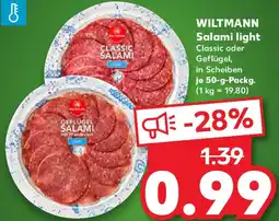 Kaufland WILTMANN Salami light Angebot