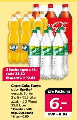 NETTO Coca-Cola, Fanta oder Sprite Angebot