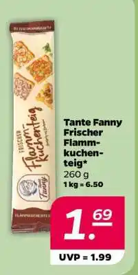 NETTO TANTE FANNY Frischer Flammkuchenteig Angebot