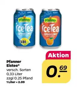 NETTO Pfanner Eistee Angebot